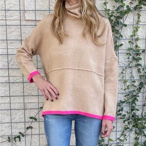 Caryn Lawn Twyla Sweater in Camel